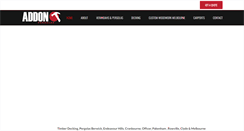 Desktop Screenshot of addonpergolas.com.au
